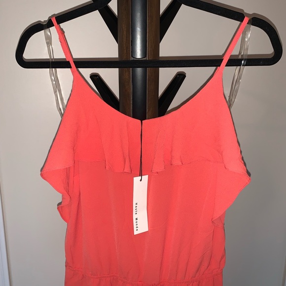 NWT Coral Romper with adjustable straps - Picture 5 of 11